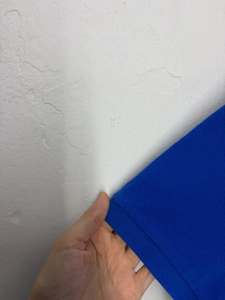 CAMISA MASC. GL. POLO BASICA AZUL BIC MG. CURTA