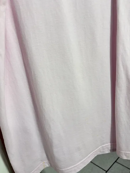 BLUSA MASC. BASICA ROSA TOMMY HILFIGER MG. CURTA
