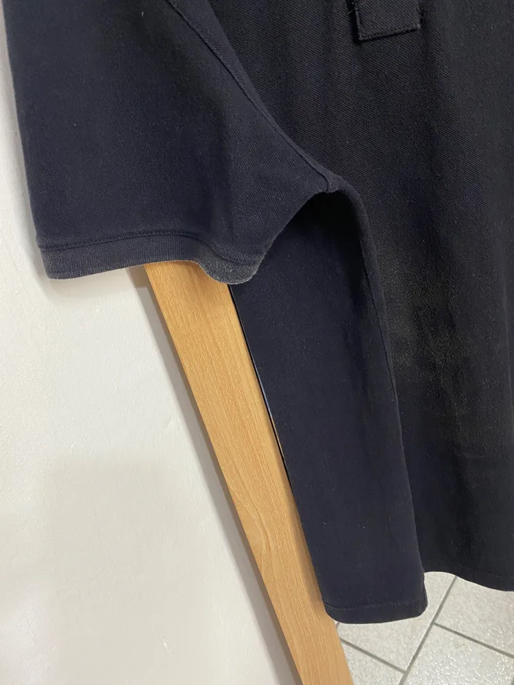 CAMISA GL. POLO BASIC PRETA MG. CURTA