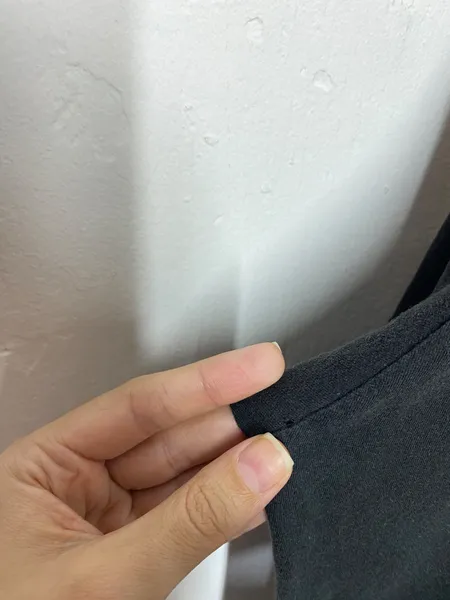 BLUSA MASC. BASIC PRETA MG. CURTA