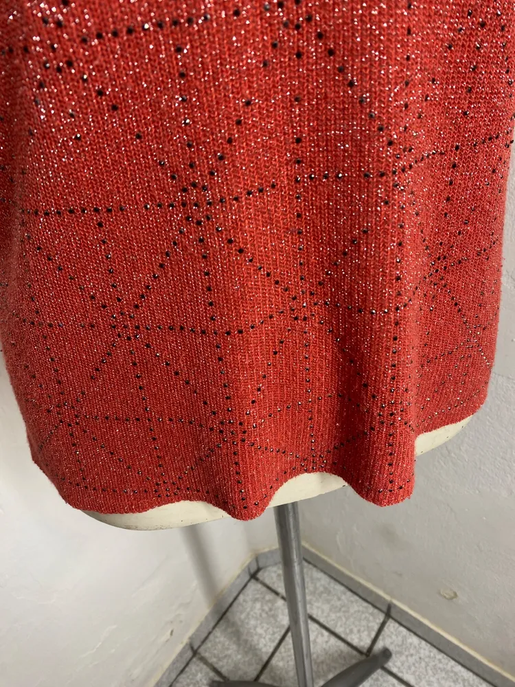 REGATA LUREX LARANJA C. FIOS BRILHOSOS
