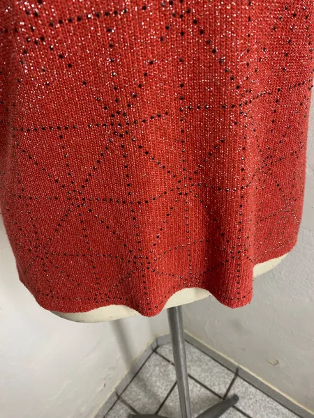 REGATA LUREX LARANJA C. FIOS BRILHOSOS