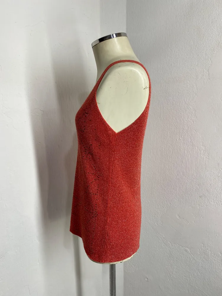 REGATA LUREX LARANJA C. FIOS BRILHOSOS