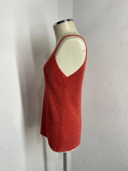 REGATA LUREX LARANJA C. FIOS BRILHOSOS