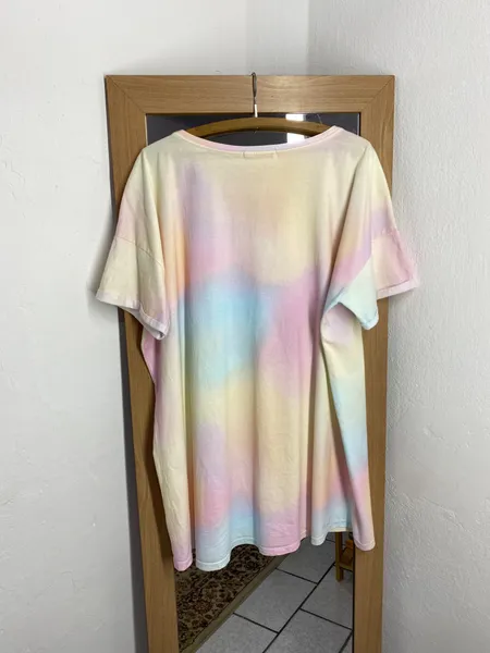 T-SHIRT TIE DYE BEACH BETTER HAVE SUNSET MG. CURTA