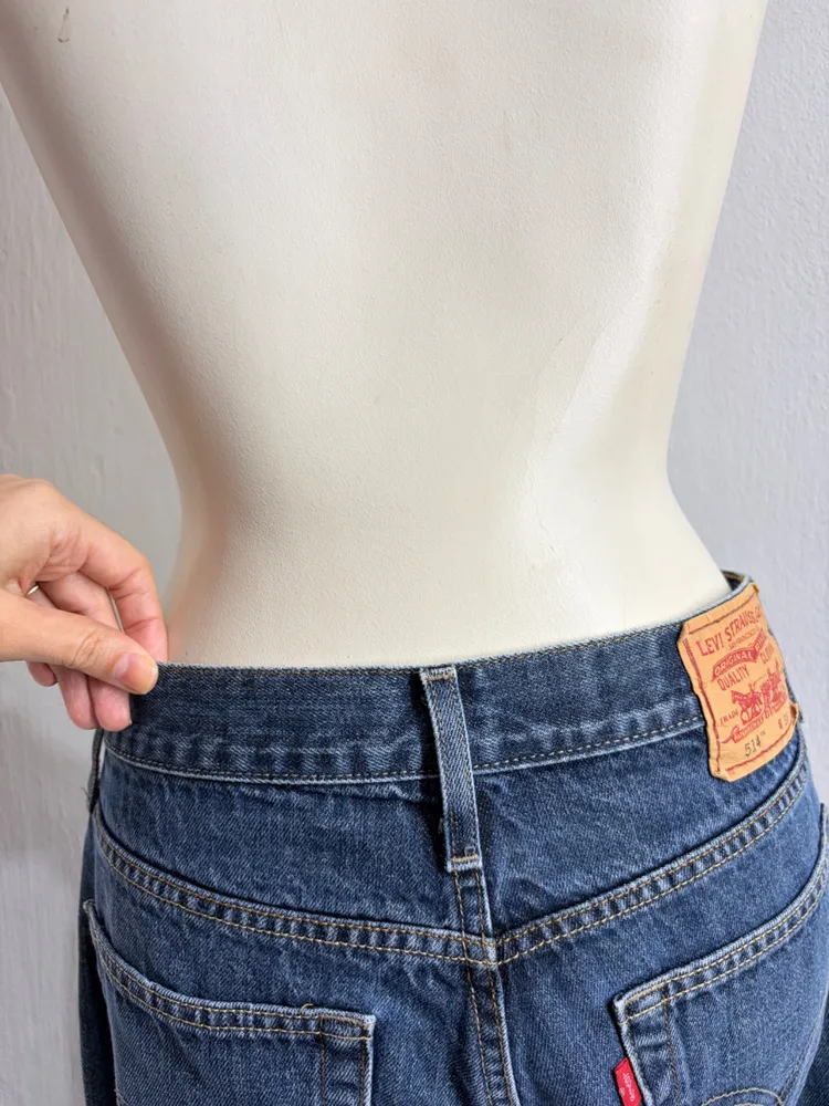 CALÇA UNISSEX JEANS SLIM STRAIGHT LEVIS 514 W31 L30