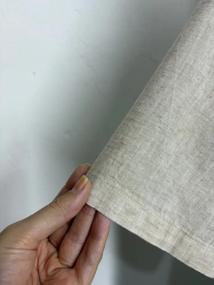 CAMISA MASC. LINEN BLEND MG. CURTA