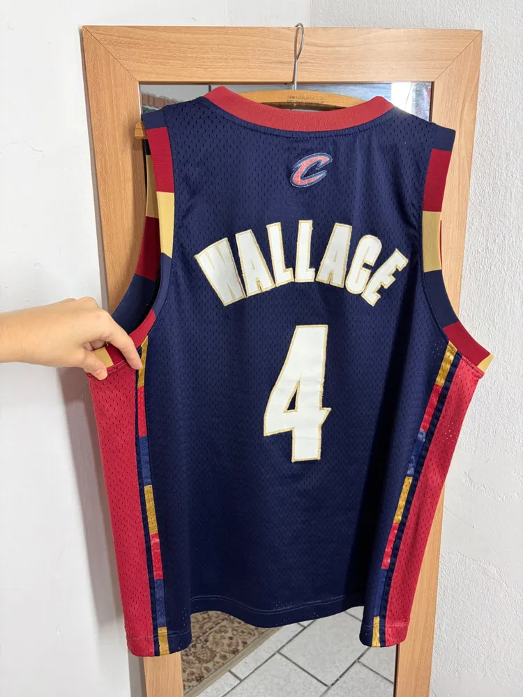 REGATA BASQUETE CLEVELAND 4 WALLACE 4 NBA AUTHENTIC VINTAGE