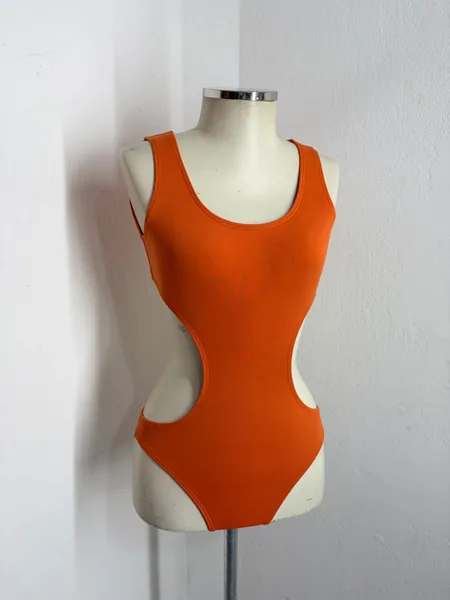 BODY & MAIÔ FRENTE UNICA ORANGE