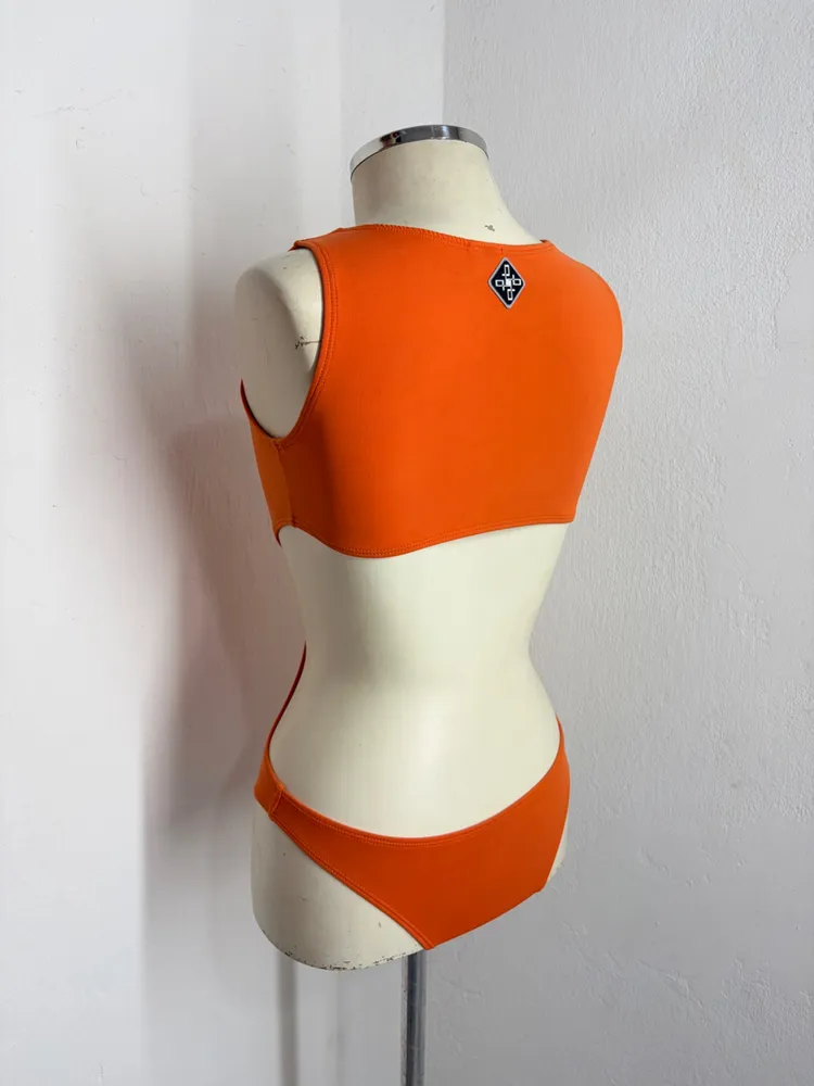 BODY & MAIÔ FRENTE UNICA ORANGE