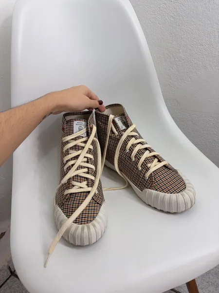 TÊNIS HIGH TOP ARAGÄNA MIRANDA SEMPRE EM FRENTE XADREZ