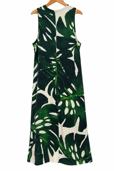vestido viscose estampado Tam P