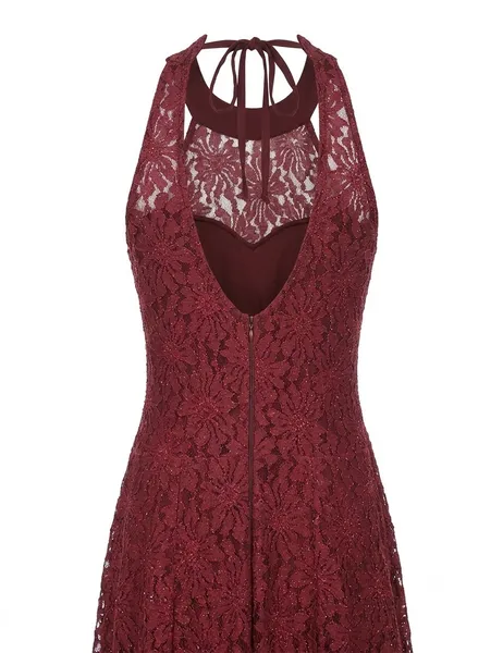 Vestido vinho de festa Tam PP