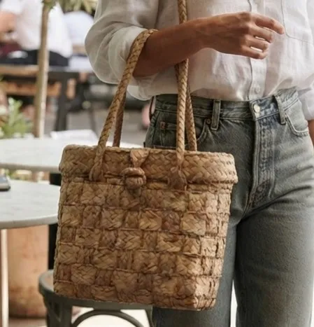 Bolsa de palha grande