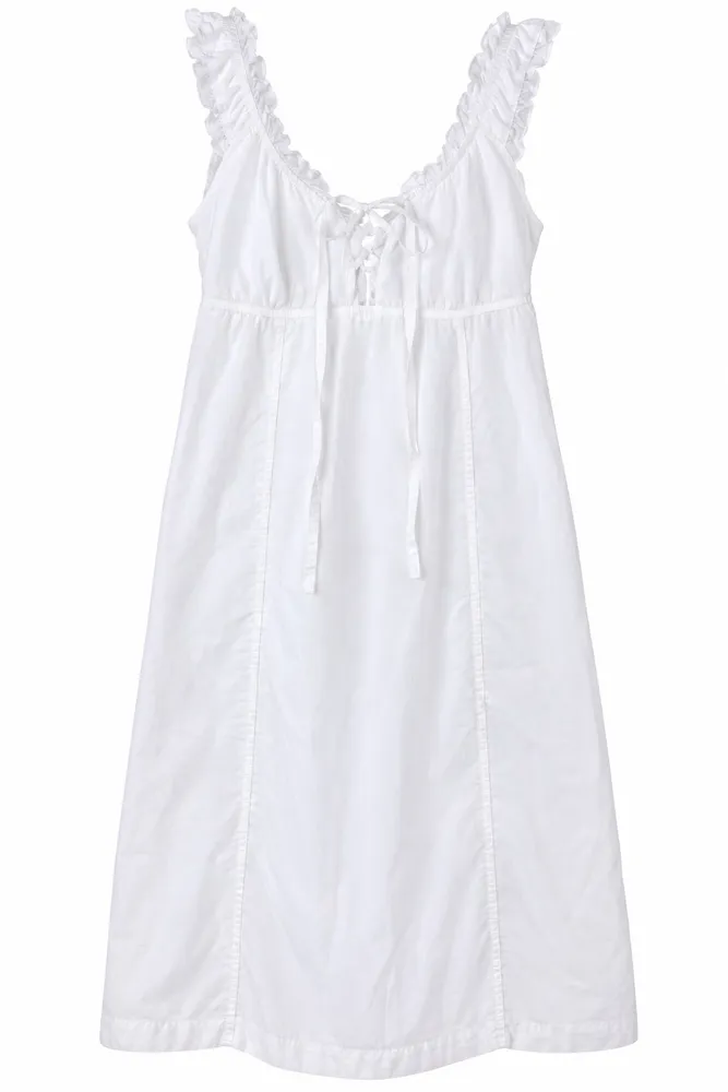 Vestido Curto branco Clock House