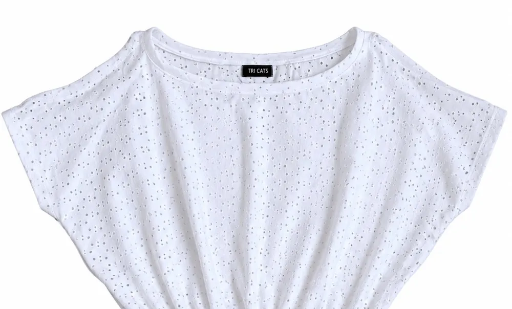 Vestido curto Branco Tam G