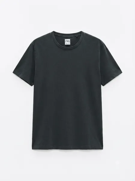 Camiseta masculina Zara Tam G