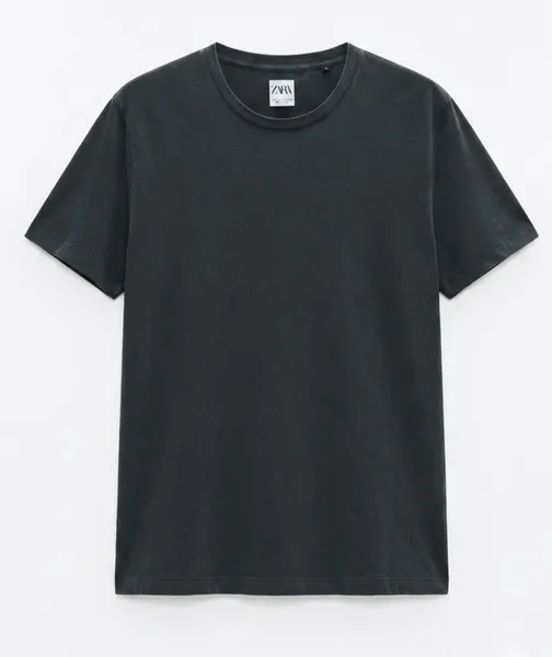 Camiseta masculina Zara Tam G