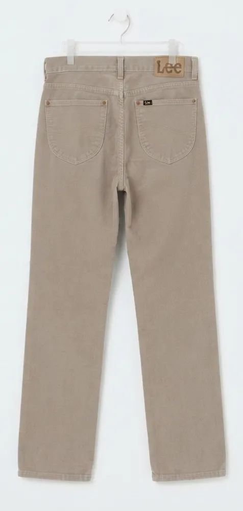 Calça bege Lee, Tam 38