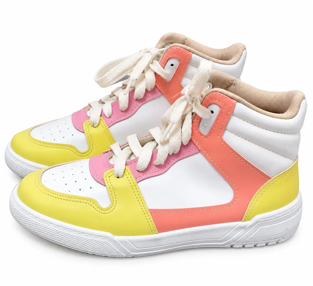 Tênis cano alto moleca Tam 36
