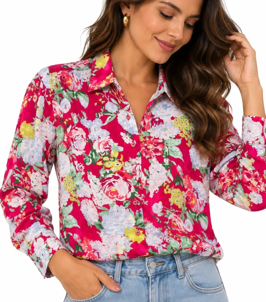 Camisa feminina Dudalina Tam 40
