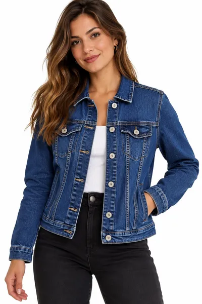 jaqueta jeans tnk denim, Tam 40