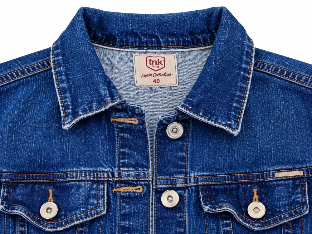 jaqueta jeans tnk denim, Tam 40