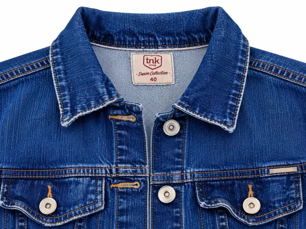jaqueta jeans tnk denim, Tam 40
