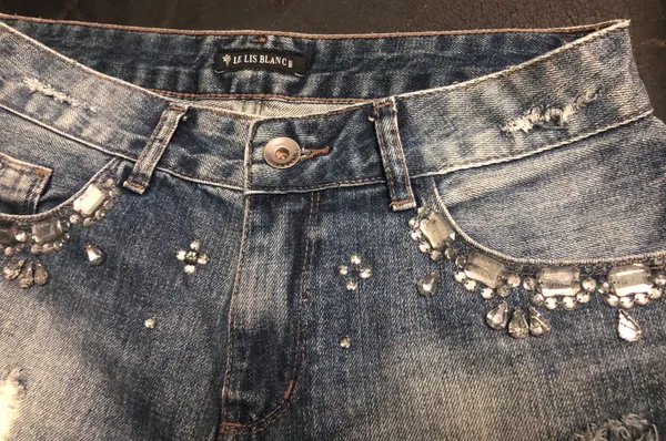 Short jeans feminino le lis blanc 34