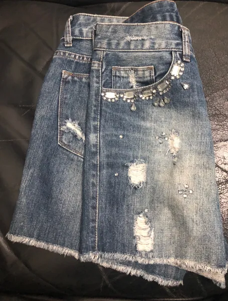 Short jeans feminino le lis blanc 34
