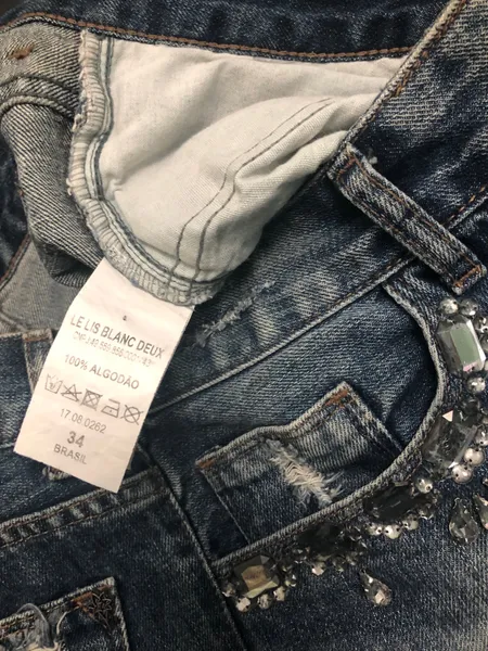 Short jeans feminino le lis blanc 34