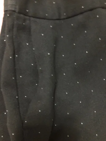 Calça preta Zara poa M