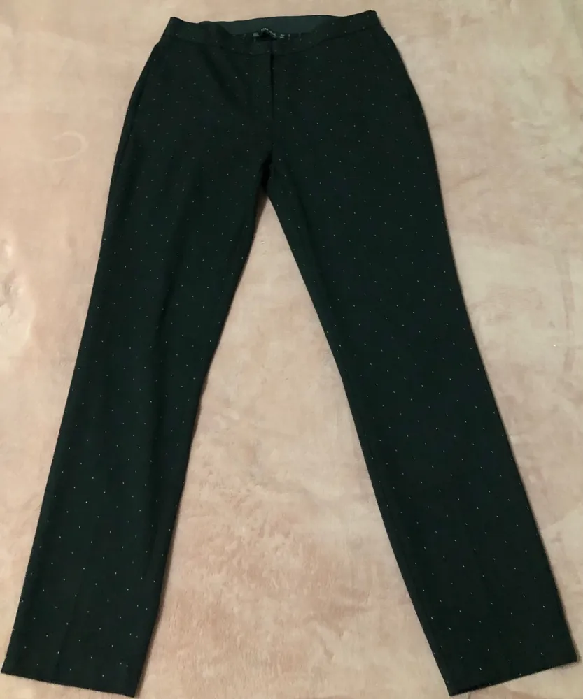 Calça preta Zara poa M