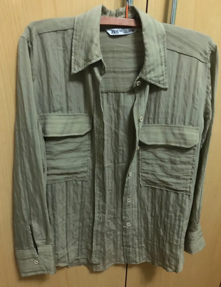 Camisa feminina Zara m