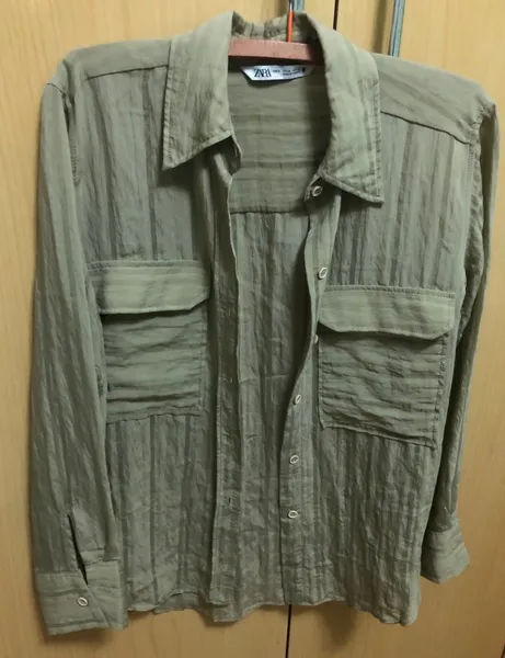 Camisa feminina Zara m