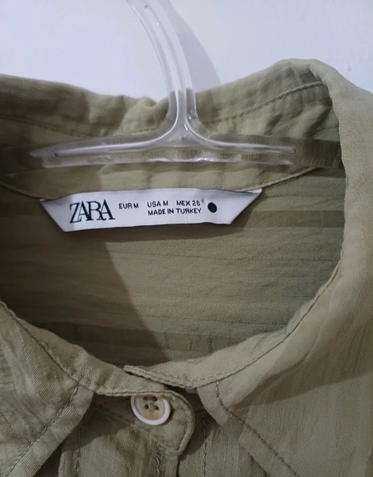 Camisa feminina Zara m
