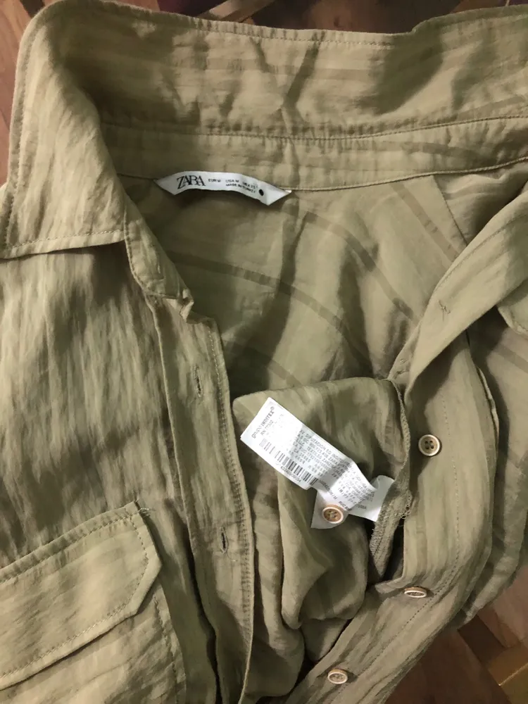 Camisa feminina Zara m