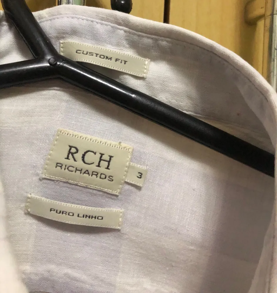 Camisa puro linho Richards G