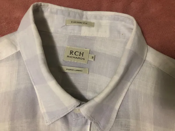 Camisa puro linho Richards G