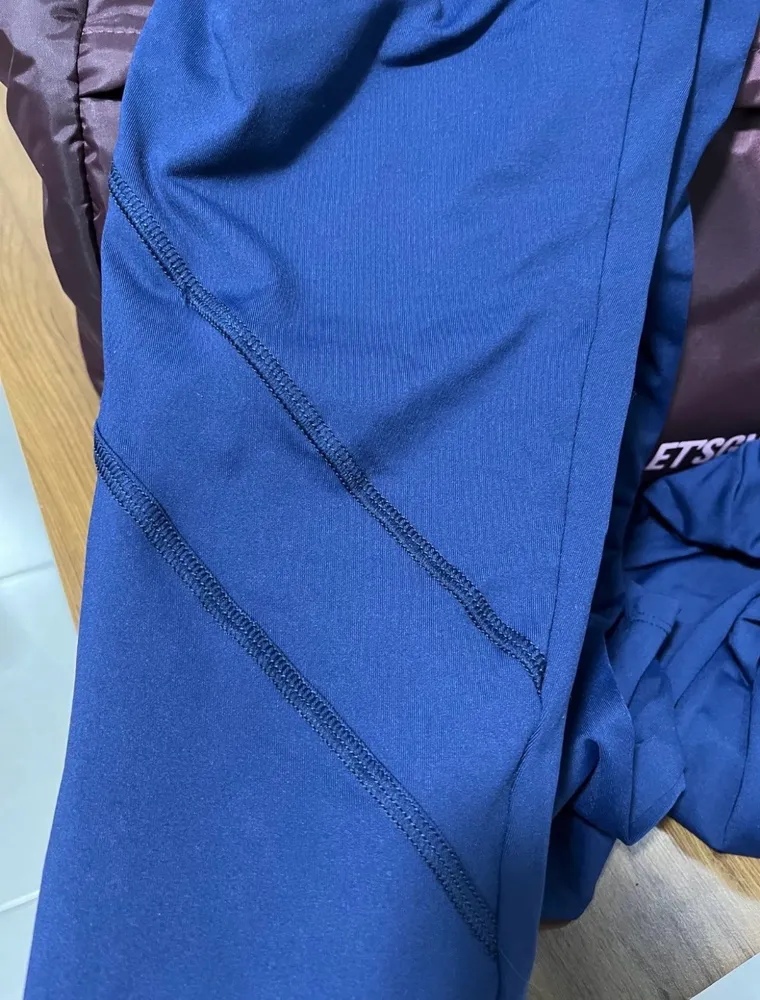 Conjunto fitness azul p