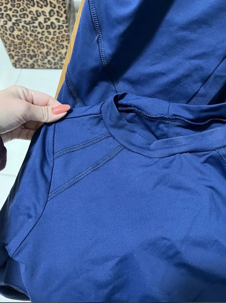 Conjunto fitness azul p