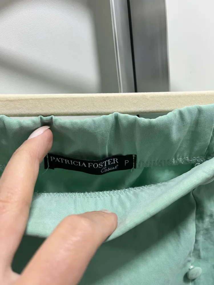 Saia mídi verde tamanho M Patrícia foster