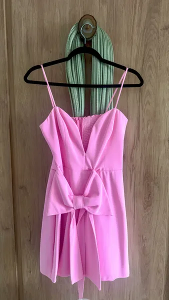 Vestido Rosa Charth Tamanho P Nunca Usado