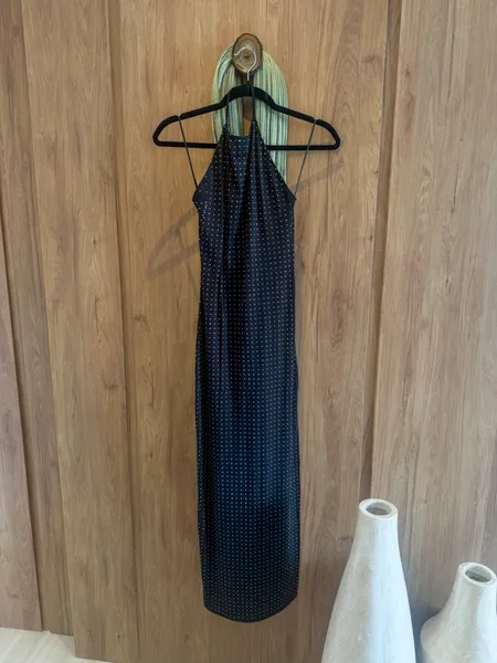 Vestido Frente Unica com Brilhos P
