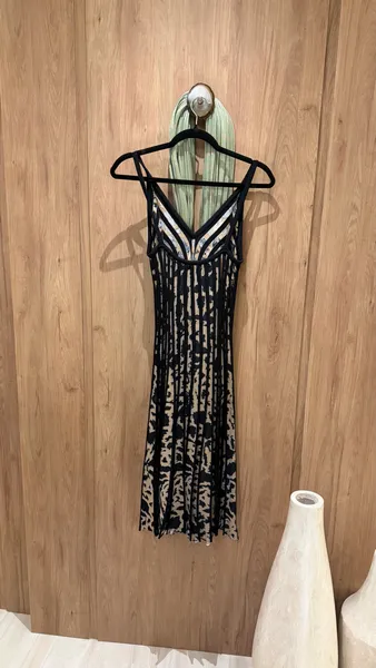 VESTIDO ANIMALE MALHA ESTAMPADO P