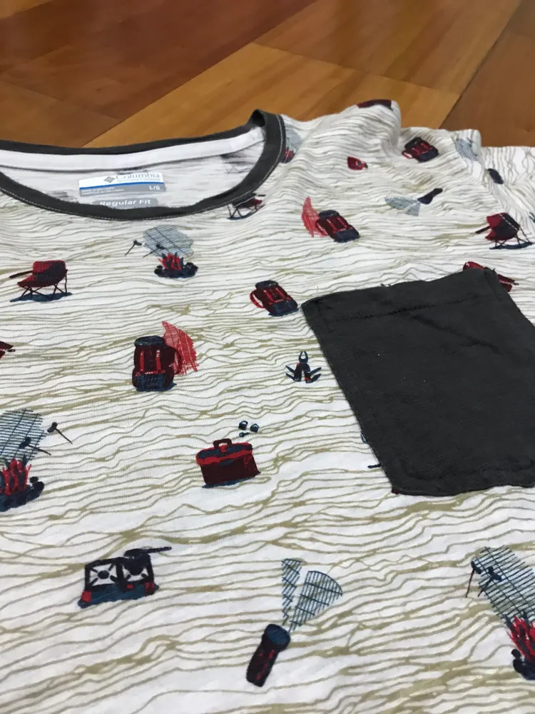 camiseta columbia original