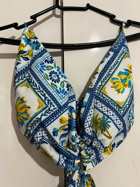 Vestido longo estampado inspiração Farm (tamanho único)
