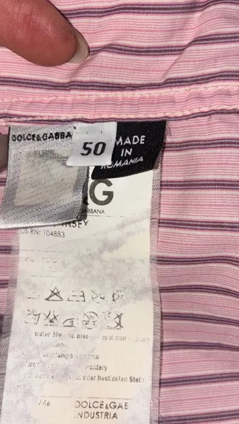 Camisa Dolce e Gabbana 50