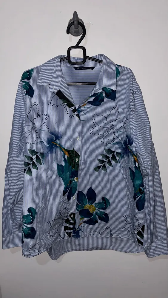 Camisa AK Casual 46 azul