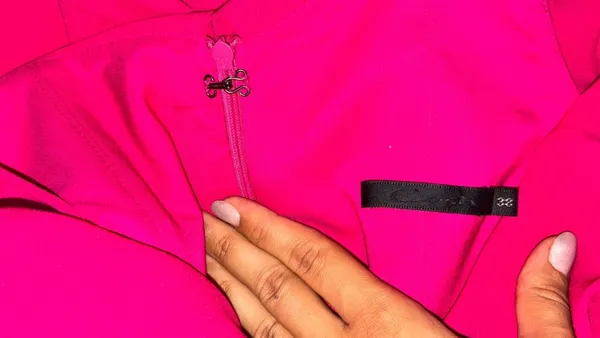 Vestido festa cosh rosa 38